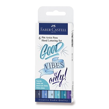 Product image Faber-Castell Pitt Artist Pen Hand Lettering - popisovače - 6 kusů