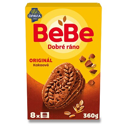 Obrázok produktu Opavia BeBe - cereálne sušienky - kakaové, 8 x 45 g