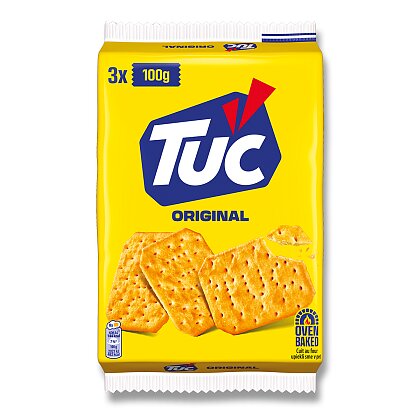 Obrázek produktu Opavia Tuc - slané krekry - Original, 3 x 100 g