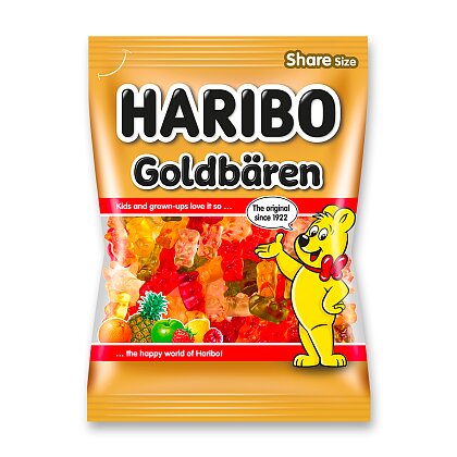 Obrázok produktu Haribo Goldbären - Želé cukrovinka - Ovocné medvedíky, 200 g