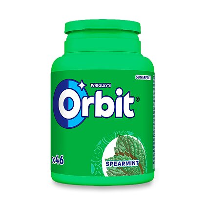 Obrázok produktu Orbit - žuvačky - Spearmint, 46 ks