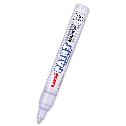 Obrázok produktu lakový popisovač Uni Paint PX-20, biely