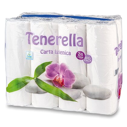 Obrázek produktu Tenerella Soft - toaletní papír - 2vrstvý, 150 útržků, 24 ks