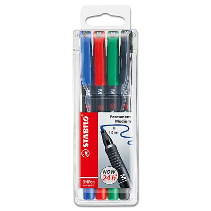Product image Stabilo OHPen 843 WF - permanent marker - 1 mm, 4 pcs