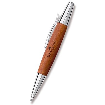 Obrázek produktu Faber-Castell e-motion Wood Reddish Brown - kuličková tužka