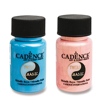 Obrázek produktu Metalická barva Cadence Twin Magic - 50 ml, výběr barev