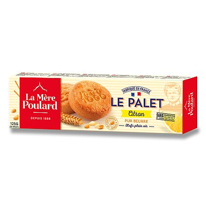 Obrázek produktu La Mére Poulard - máslové sušenky s citronem - 125 g