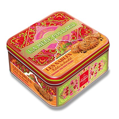 Obrázek produktu La Mére Poulard - máslové sušenky s kousky čokolády - 250 g