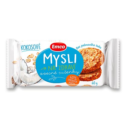 Obrázok produktu Emco - müsli sušienky - 60 g, kokos