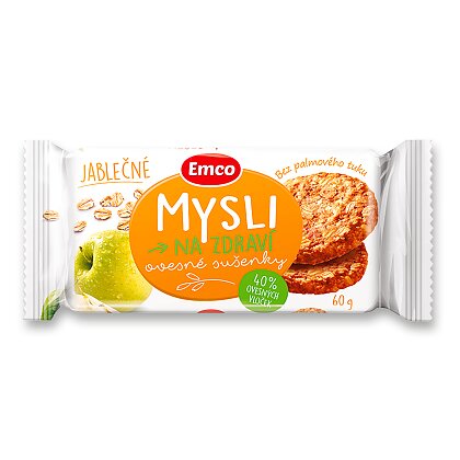 Obrázek produktu Emco - cereální sušenky - jablko, 60 g