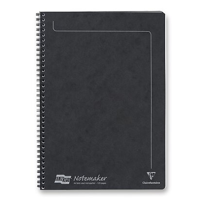 Product image Clairefontaine Europa - wirebound pad - A4, 60 .s, lined, black