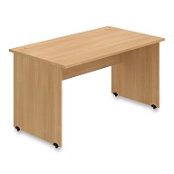 Hobis GATE GS 1400 - kancelářský stůl - 140 cm, dub / dub