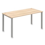 Hobis UNI US 1600 - kancelářský stůl - 160 cm, akát / šedá