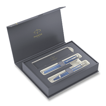 Obrázek produktu Parker IM Writing Rituals Blue CT - darčeková súprava plniace pero a guľôčkové pero