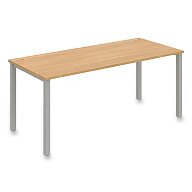 Hobis UNI US 1800 - kancelářský stůl - 180 cm, dub / šedá
