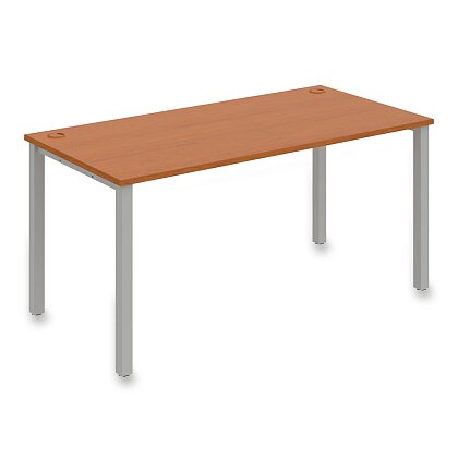 Product image Hobis UNI US 1600 - office desk - 160 cm, cherry / gray