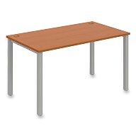Hobis UNI US 1400 - kancelářský stůl - 140 cm, třešeň / šedá