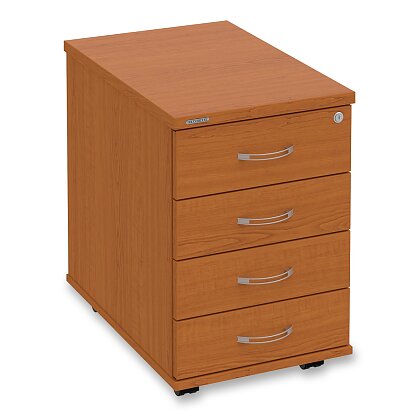 Obrázek produktu Hobis K 34 C N - kontejner - 4 zásuvky, 400 x 600 x 600 mm, třešeň / třešeň / USN