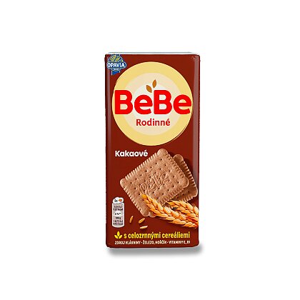 Obrázok produktu Opavia BeBe Rodinné - sušienky - 130 g, kakaové