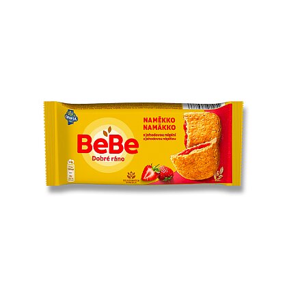 Obrázek produktu Opavia BeBe NaMěkko - celozrnné sušenky - plněné jahodami, 50 g