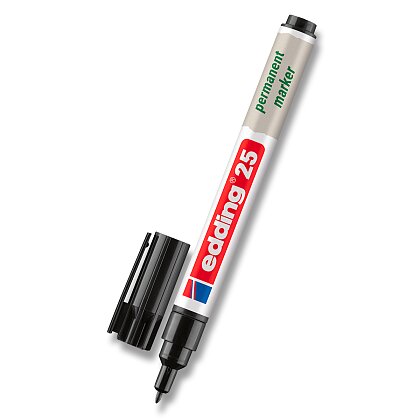 Obrázok produktu Edding 25 EcoLine - permanentný popisovač - čierny