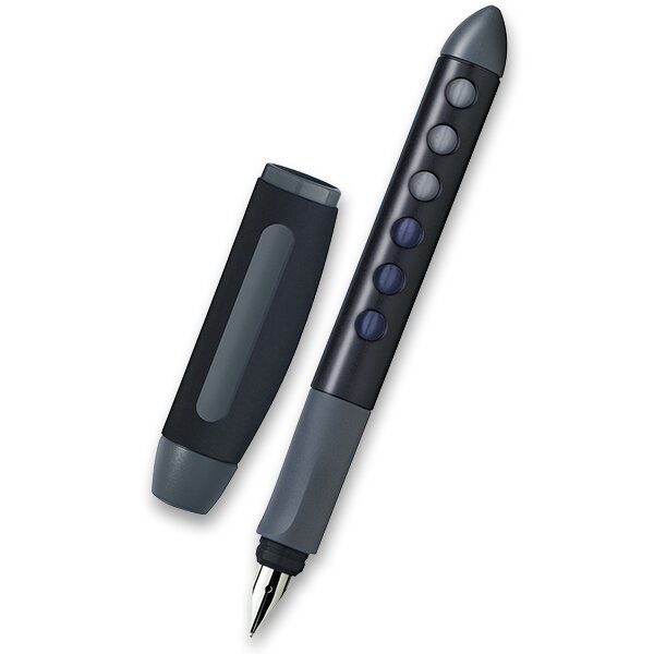 Bombičkové pero Faber-Castell Scribolino pro praváky, výběr barev černá