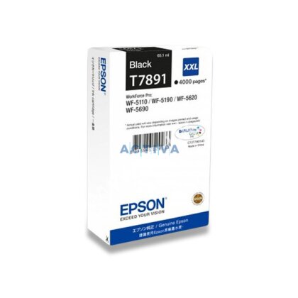 Obrázok produktu Epson - cartridge pre atramentové tlačiarne - T789140 cartridge EXTRA HC Black