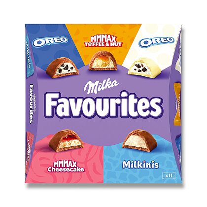 Obrázek produktu Milka Favourites- plněné pralinky - 95 g