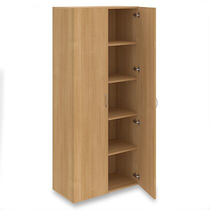 Obrázek produktu Hobis DRIVE D 5 80 00 - dvoudvéřová skříň - 800 x 1850 x 420 mm, dub / dub / USN