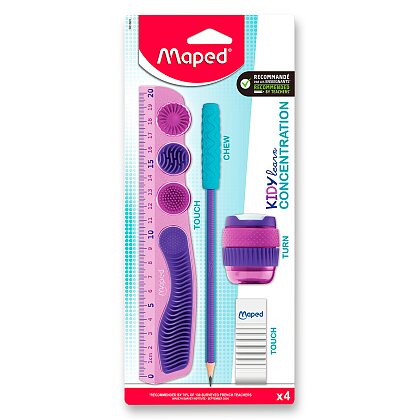 Obrázok produktu Maped Kidy Learn Concentration - súprava školských potrieb - 4dielna