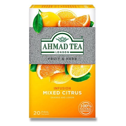 Obrázek produktu Ahmad Tea  - ovocný čaj - citrusový mix