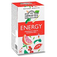 Ahmad Tea Energy - bylinný čaj - mäta, grapefruit a guarana