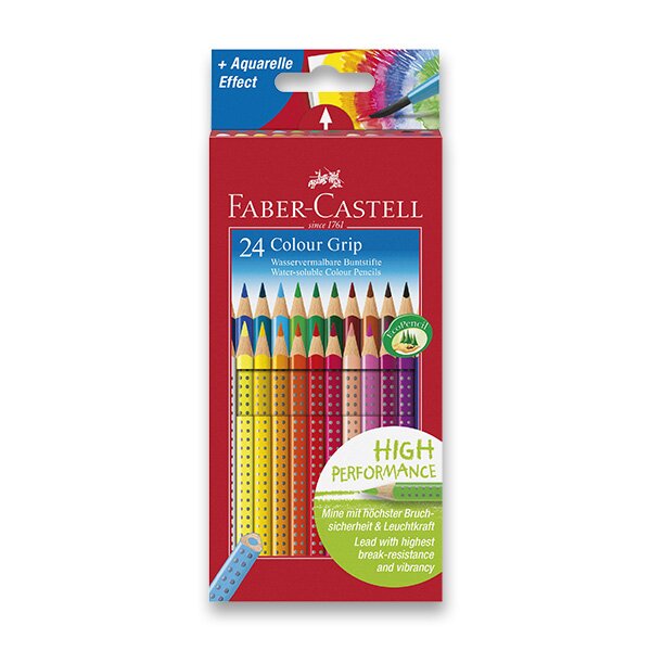 Pastelky Faber-Castell Grip 2001 24 barev