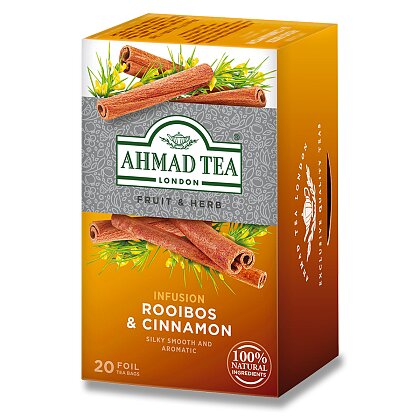 Product image Ahmad Tea Fruit & Herbs - herbal tea - rooibos and cinnamon