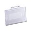 'Náhledový obrázek produktu Visačka z tvrdého plastu - 88 × 55 mm