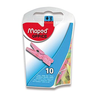 Obrázek produktu Mini kolíčky Maped - barevné, krabička