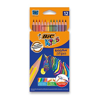 Obrázek produktu Pastelky Bic Kids Evolution - 12 barev