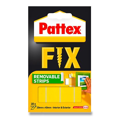 Obrázok produktu Pattex Super Fix - obojstranná lepiaca páska - 4 × 2 cm, 10 ks