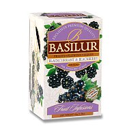 Basilur - fruit tea - blackberry and blackcurrant, 25 x 1.8 g