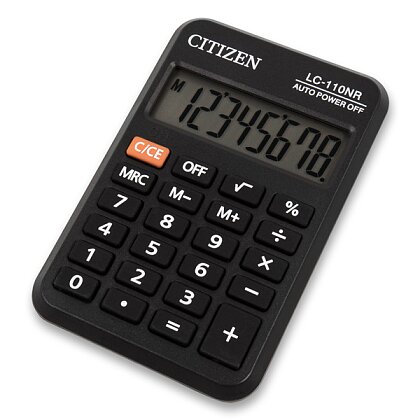 Obrázek produktu Citizen LC-110NR - kapesní kalkulátor