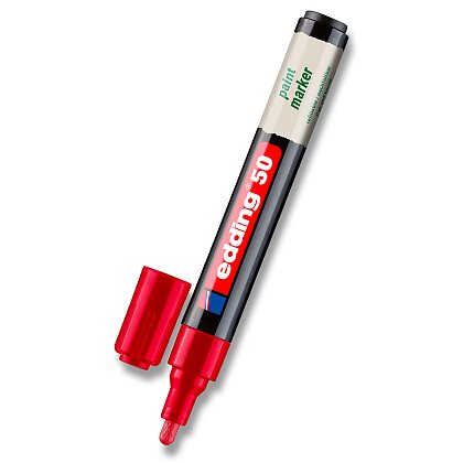 Obrázok produktu Edding 50 EcoLine - lakový popisovač - červený