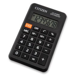 Levně Citizen LC-310NR - kapesní kalkulátor