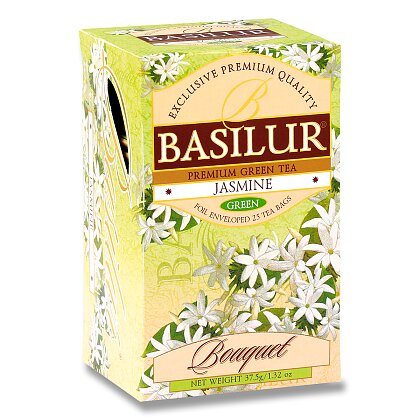 Product image Basilur - green tea - with jasmine, 20 x 1.5 g