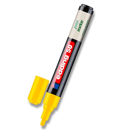 Obrázok produktu Edding 50 EcoLine - lakový popisovač - žltý