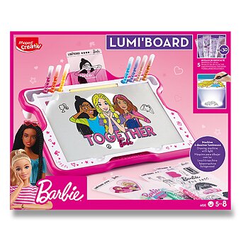 Obrázek produktu Sada Maped Creativ Barbie Lumi Board - tabule s podsvícením