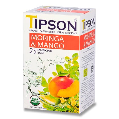 Product image Tipson - herbal tea - Moringa & Mango, 25 x 1.5 g