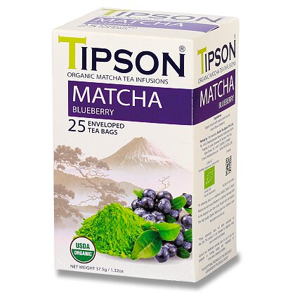 Obrázek produktu Tipson - bylinný čaj - BIO Matcha borůvka