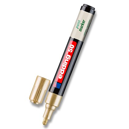 Obrázok produktu Edding 50 EcoLine - lakový popisovač - zlatý
