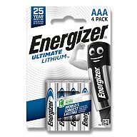Energizer Ultimate Lithium - lithiové baterie - AAA, 4 ks