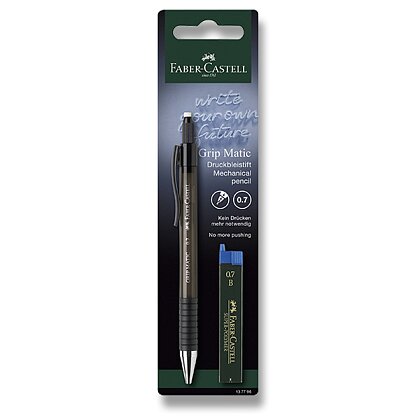 Obrázek produktu Faber-Castell Grip Matic - mechanická tužka - 0,7 mm, černá